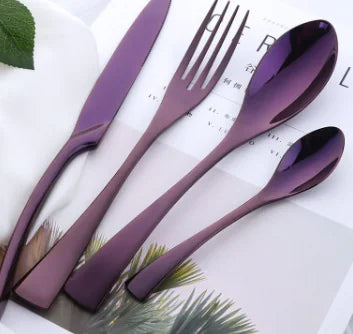 Stainless Steel Color Cutlery Set