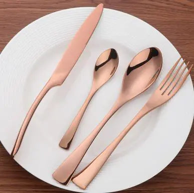 Stainless Steel Color Cutlery Set