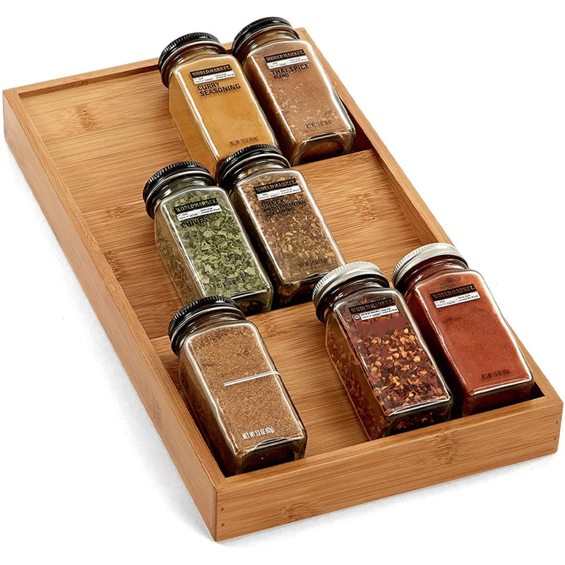 Hardwood Spice Organizer