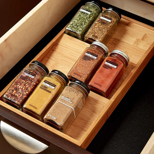 Hardwood Spice Organizer